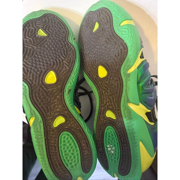 Authentic EQLZ 360 Mens Nate Robinson OG Knit Basketball Shoes Black Green Sz 13 main image 6